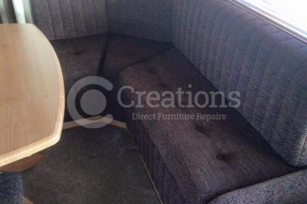 caravan seat reupholstery