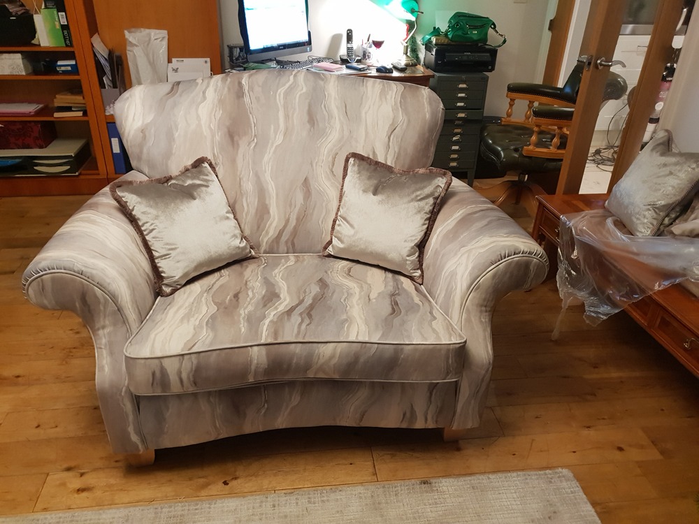 sofa refurb after