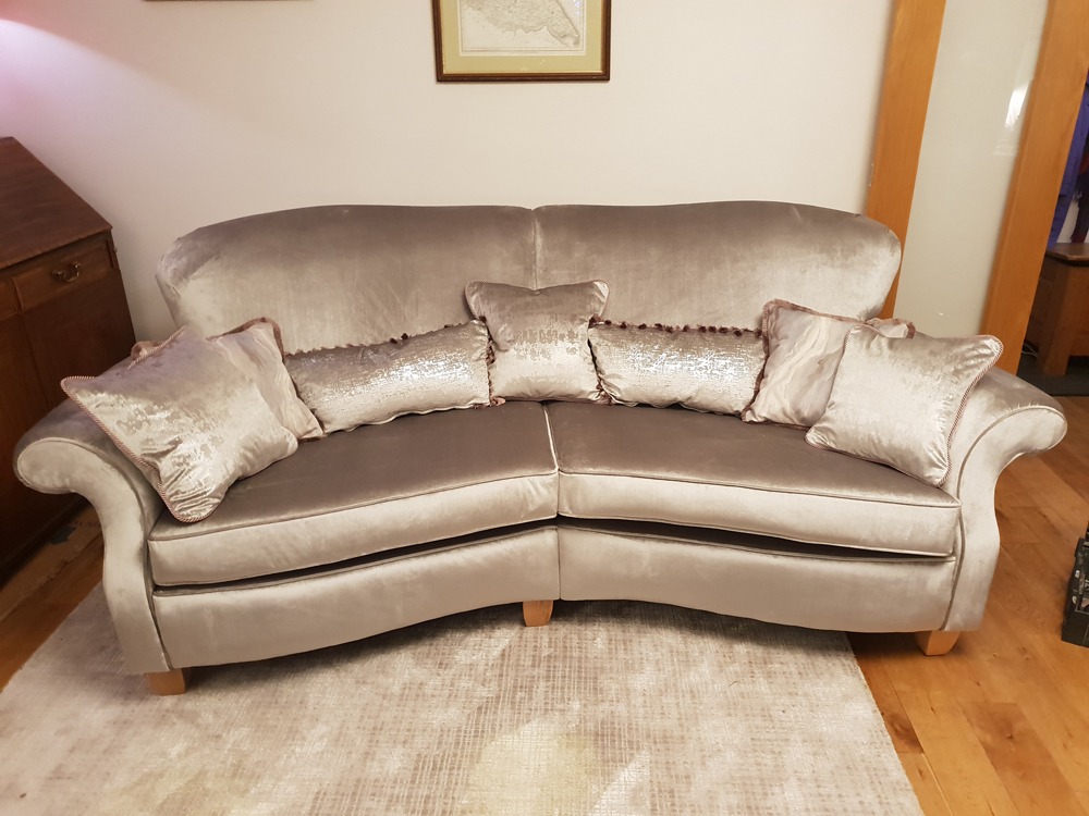 sofa refurb after